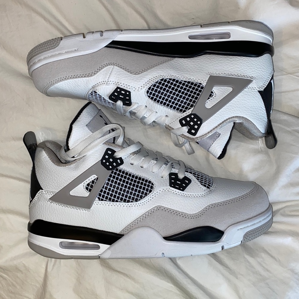 Custom Air Jordan 4 Military Black